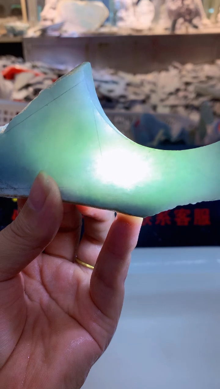 裸石翡翠0朱0翡翠珠宝320