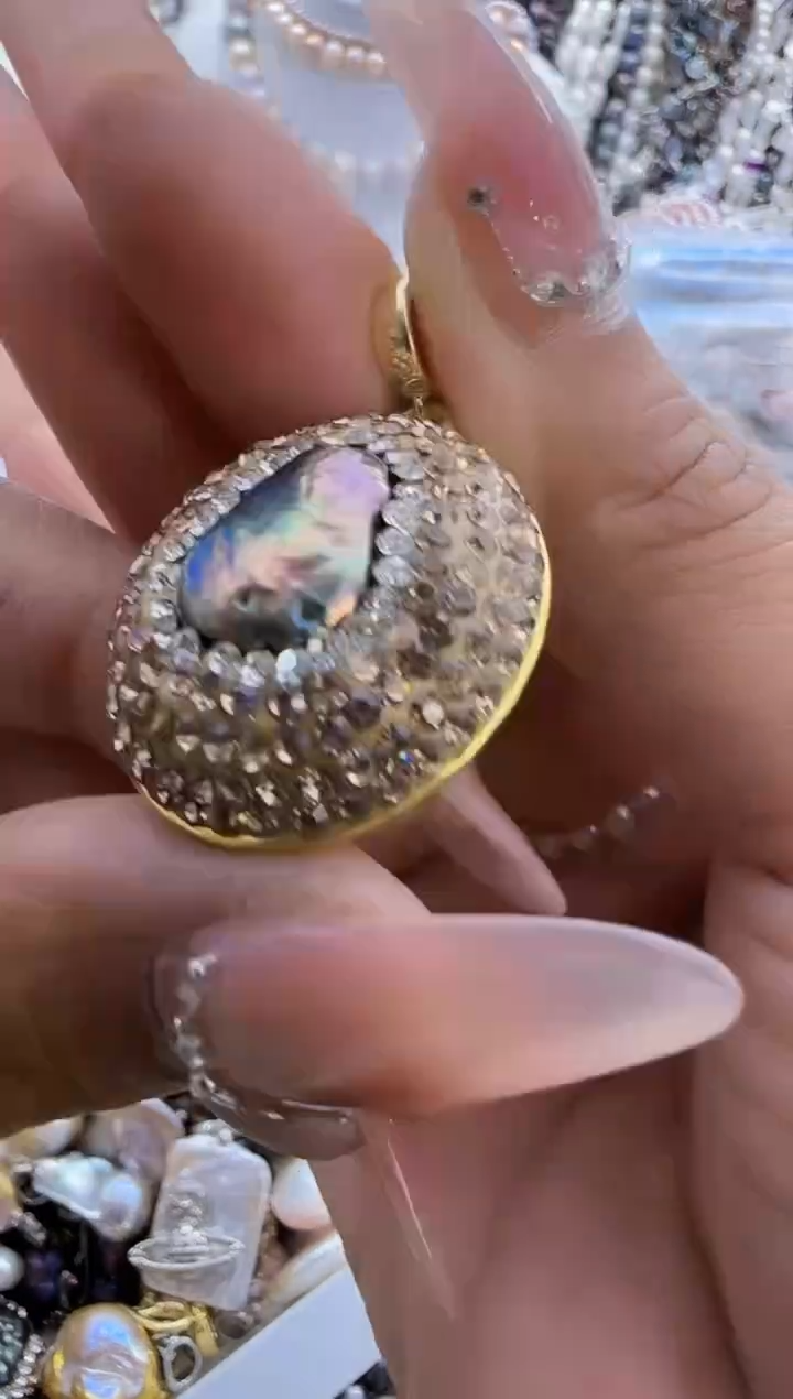 【闪购商品】淡水珍珠吊坠未镶嵌266