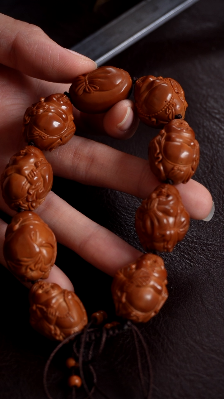 【闪购商品】橄榄核手串/手链弥勒