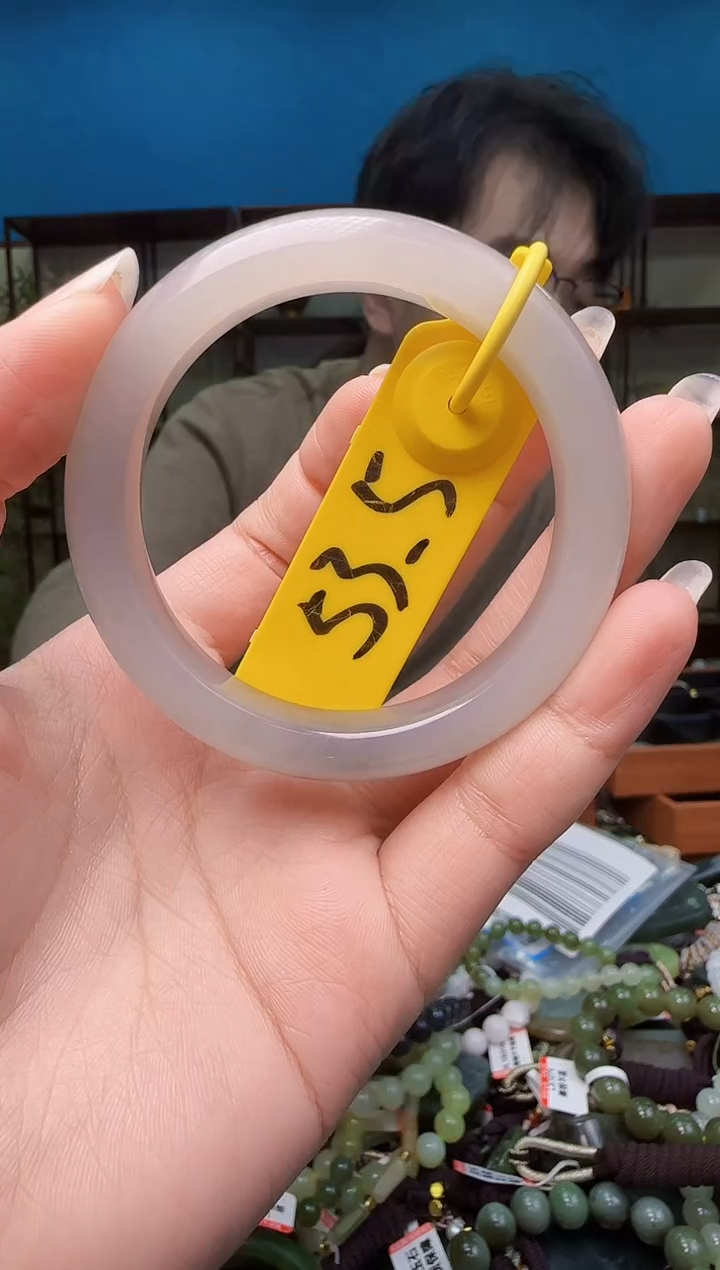 颈饰未镶嵌和田玉lf53.5