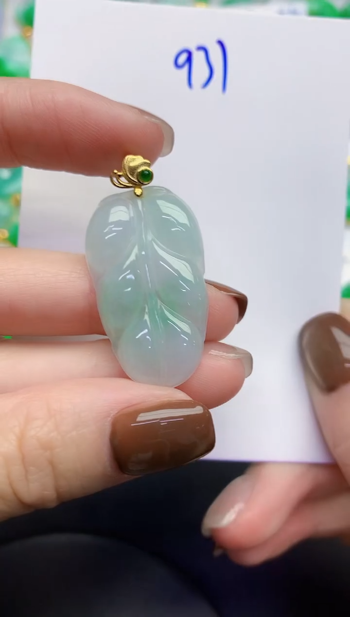 颈饰未镶嵌翡翠缅甸天然翡翠A货
