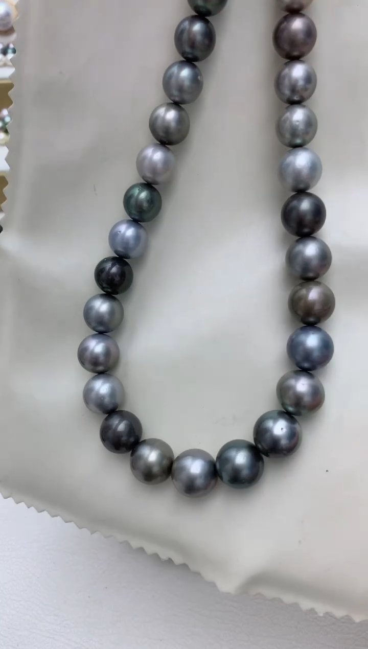 海水珍珠未镶嵌项链w45 