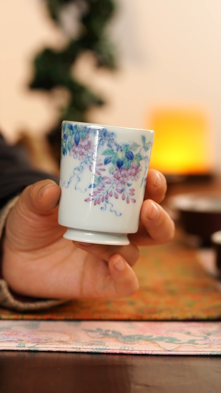 【闪购商品】望玉斗彩紫气东来