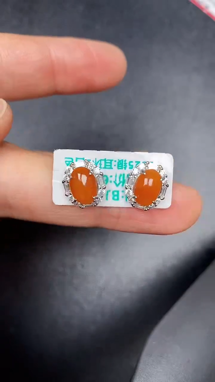 银S925镶嵌戒指翡翠1670