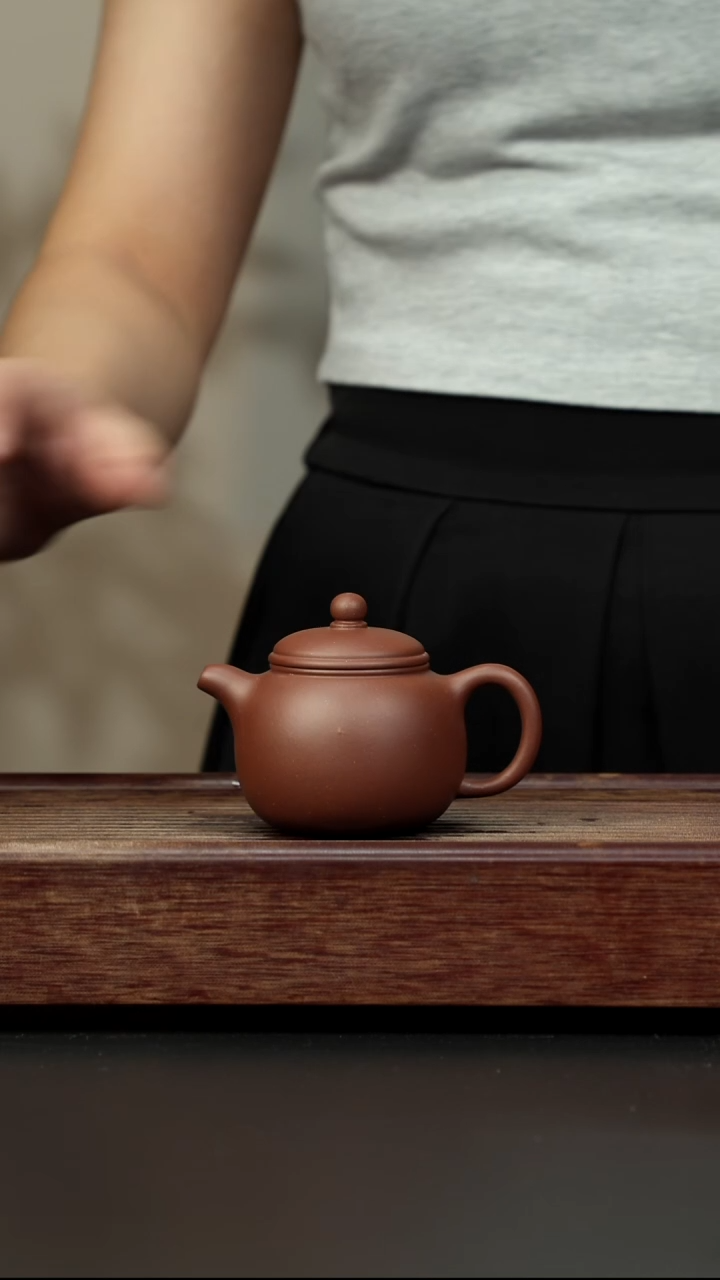 紫砂茶壶底槽清 小匏樽全手