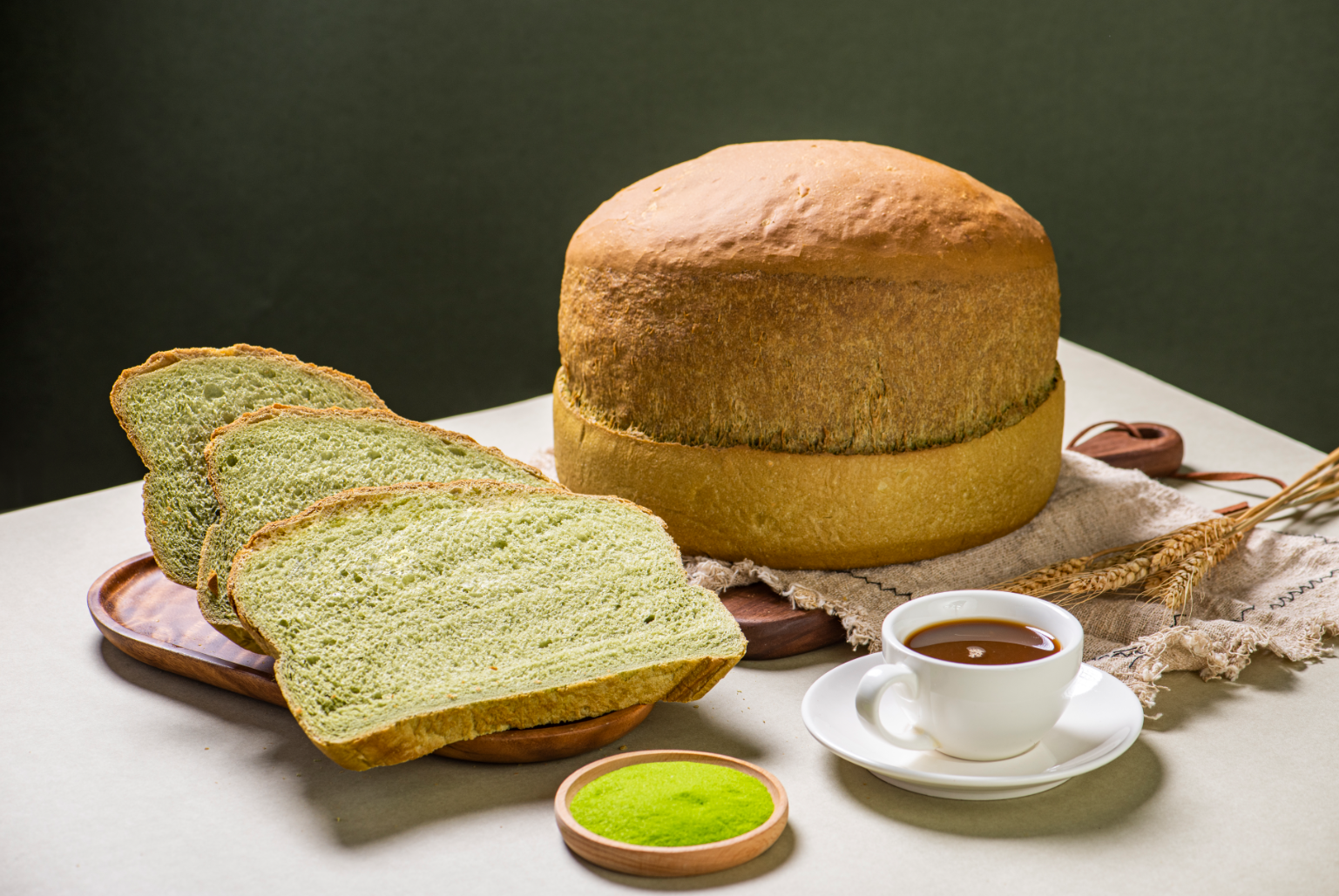 九0农大抹茶味大列巴