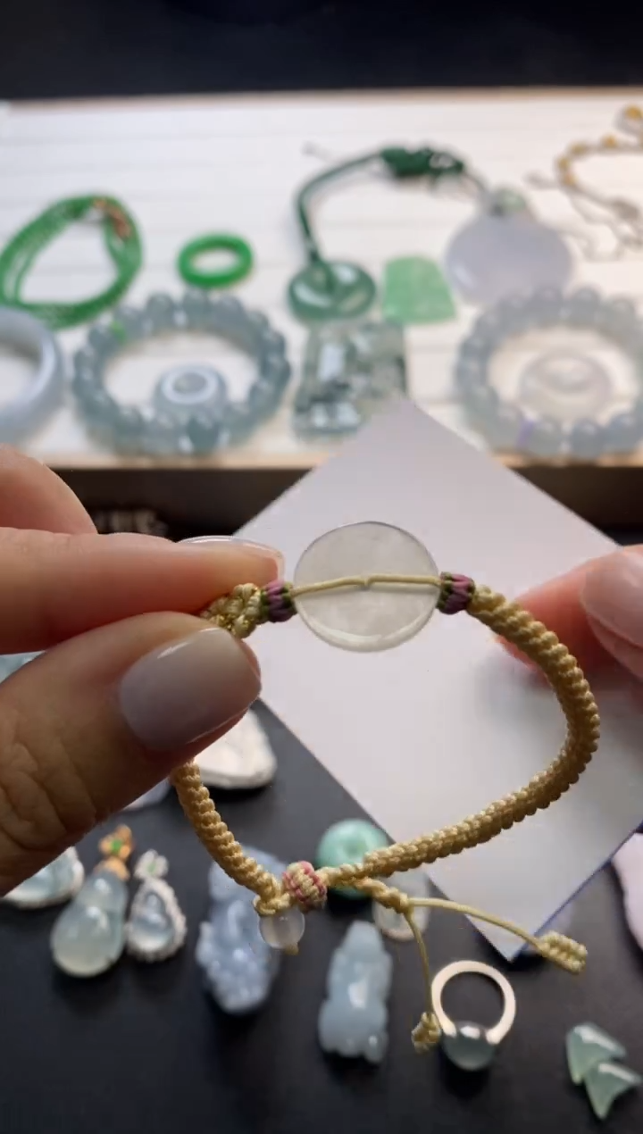 【闪购商品】翡翠手串未镶嵌不退不换 无鉴赏期