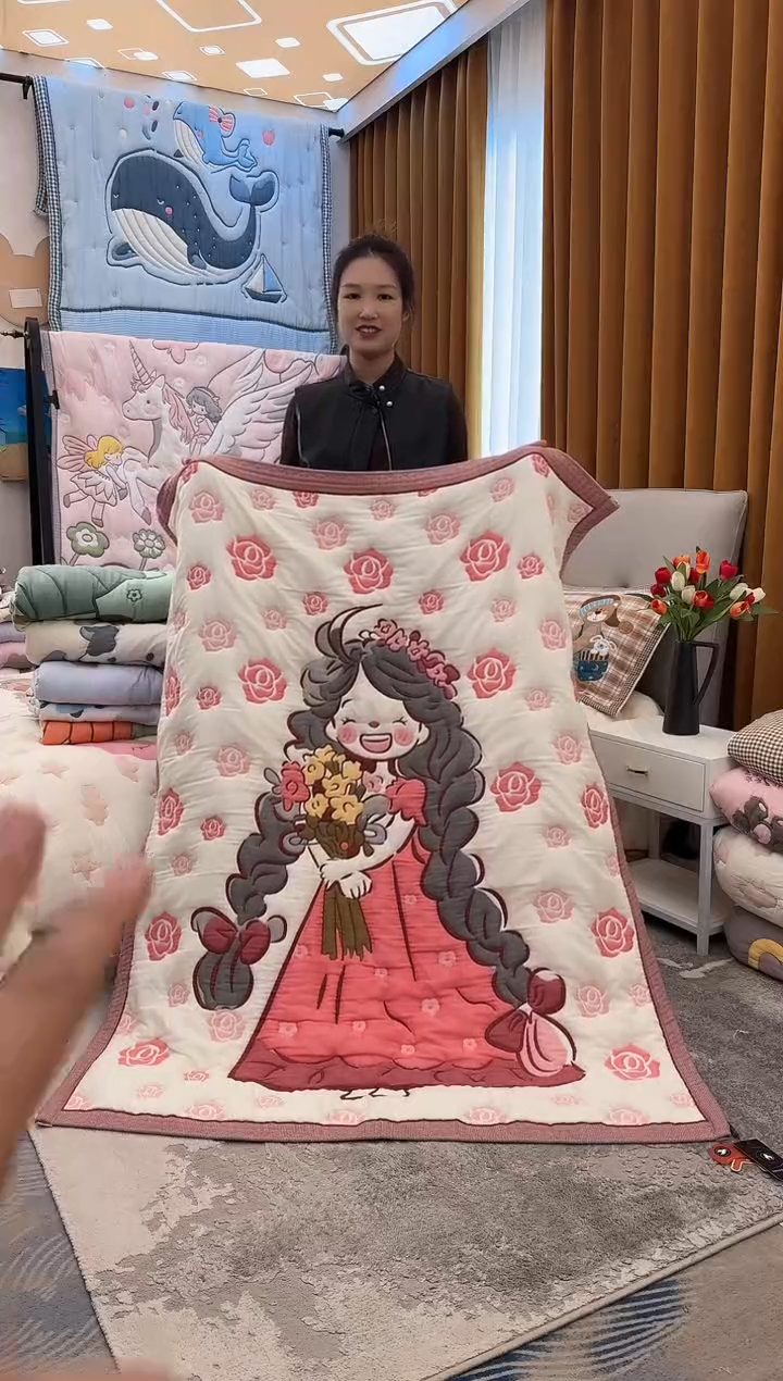 棉花玫瑰女孩-120x150