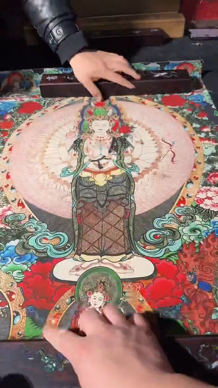 卷轴画藏式珍藏彩绘艺术馆21