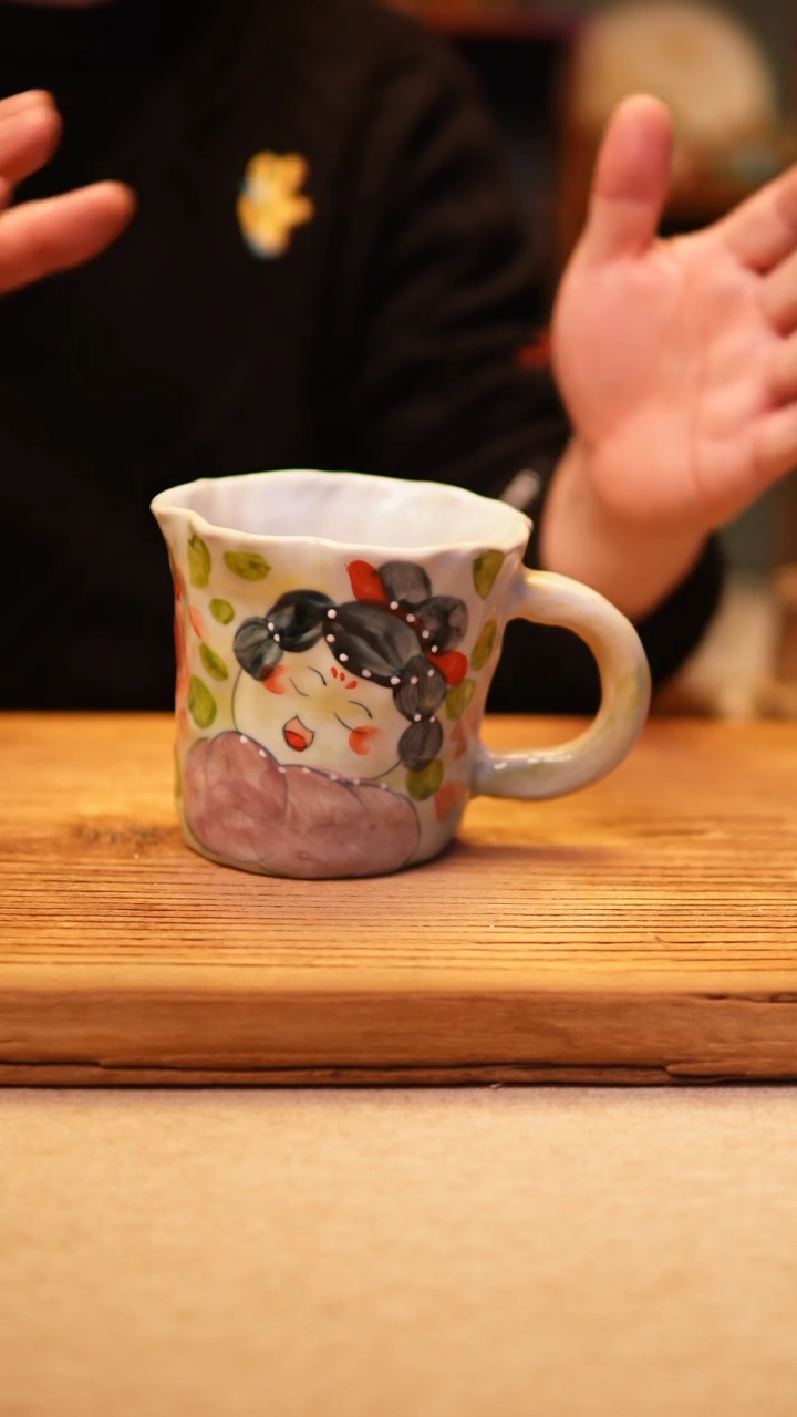 【闪购商品】@@陶园瓷舍@@纯手工手绘@高温釉下彩