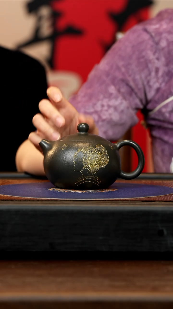 【闪购商品】紫砂茶壶FKM 君子兰 西施