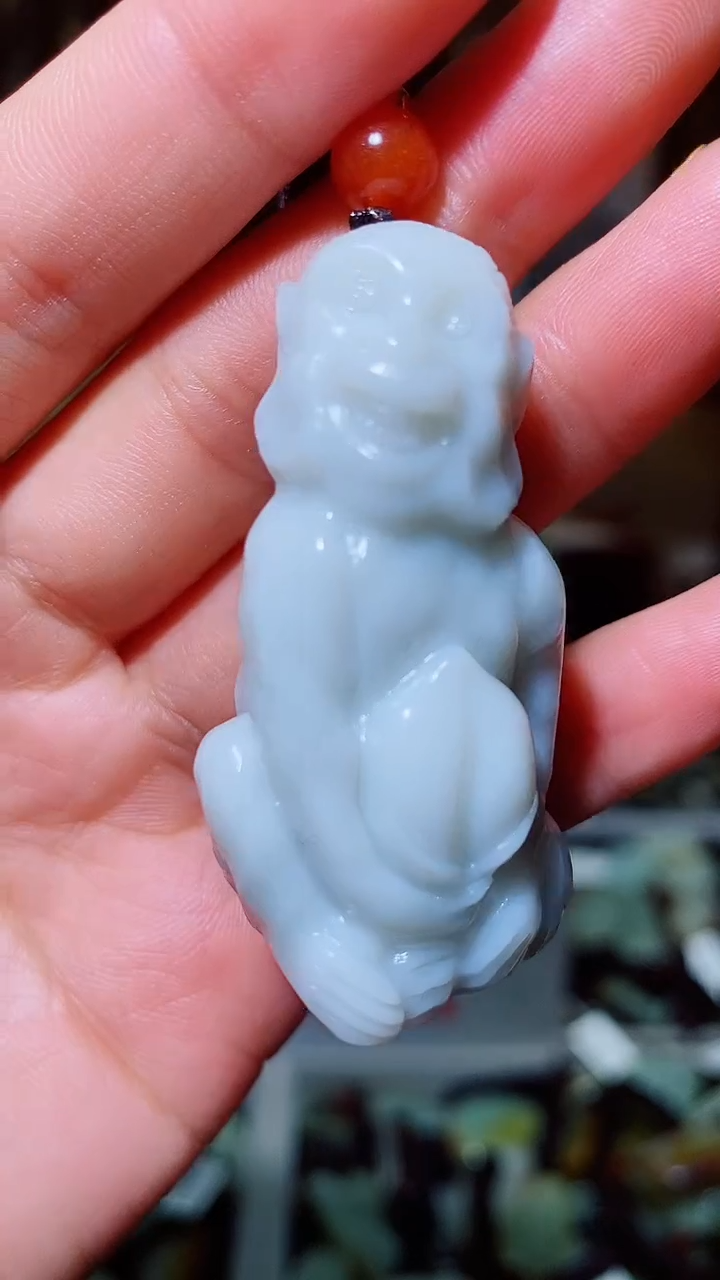 和田玉未镶嵌挂件1