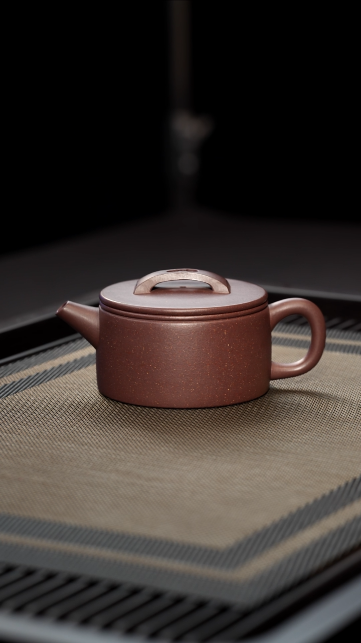 茶壶紫砂全手工底槽青汉瓦200cc