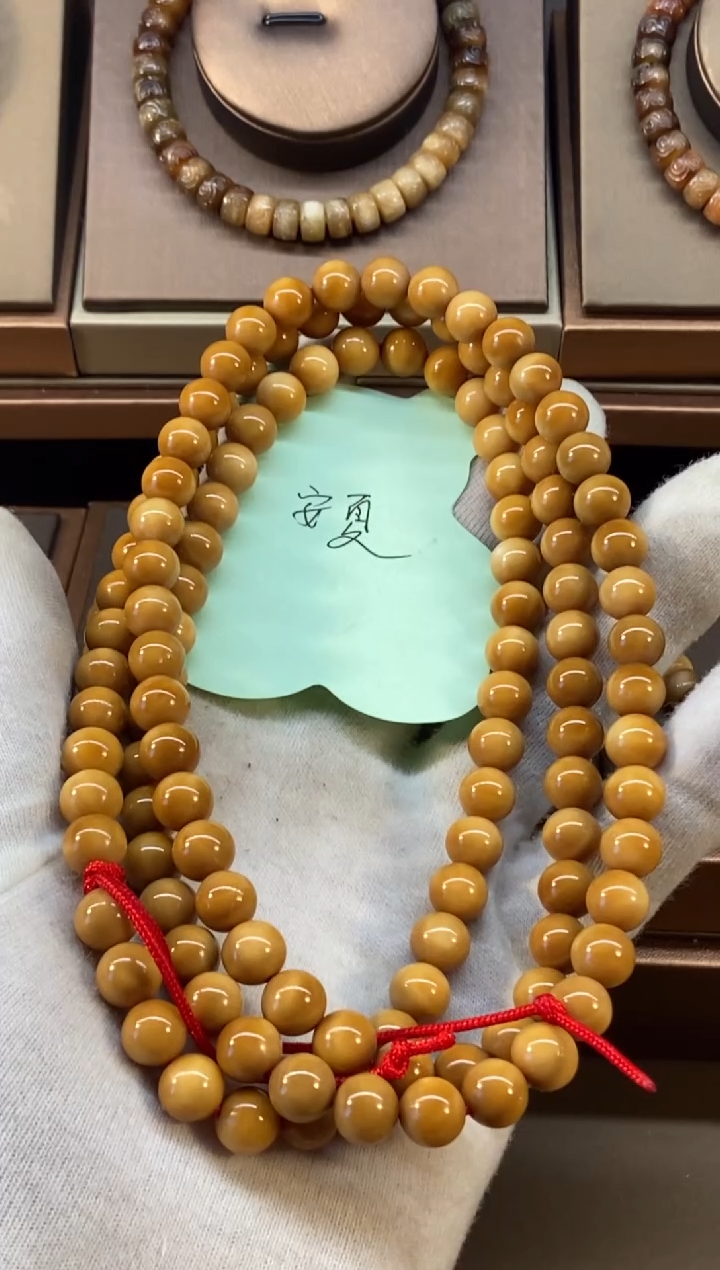 把件龙脊菩提安*、天然龙脊菩提108