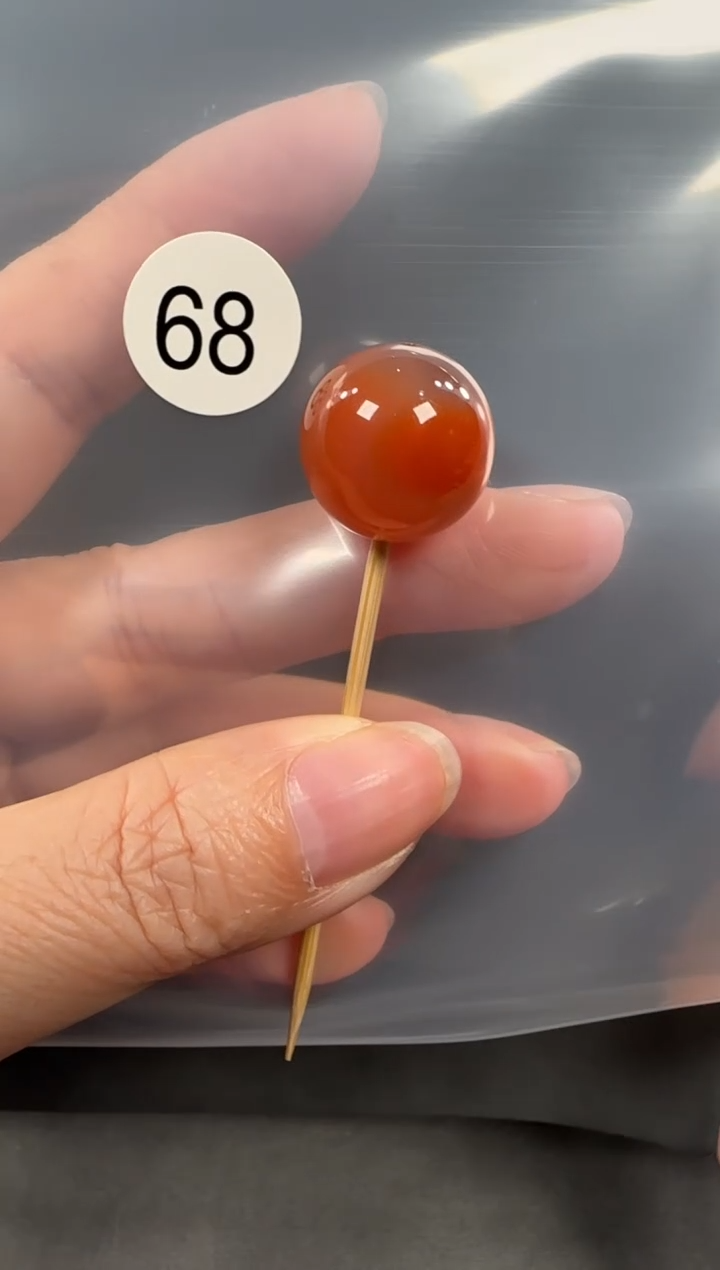 未镶嵌南红玛瑙珠宝半成品?****?原矿无优化无胶裂冰飘单珠