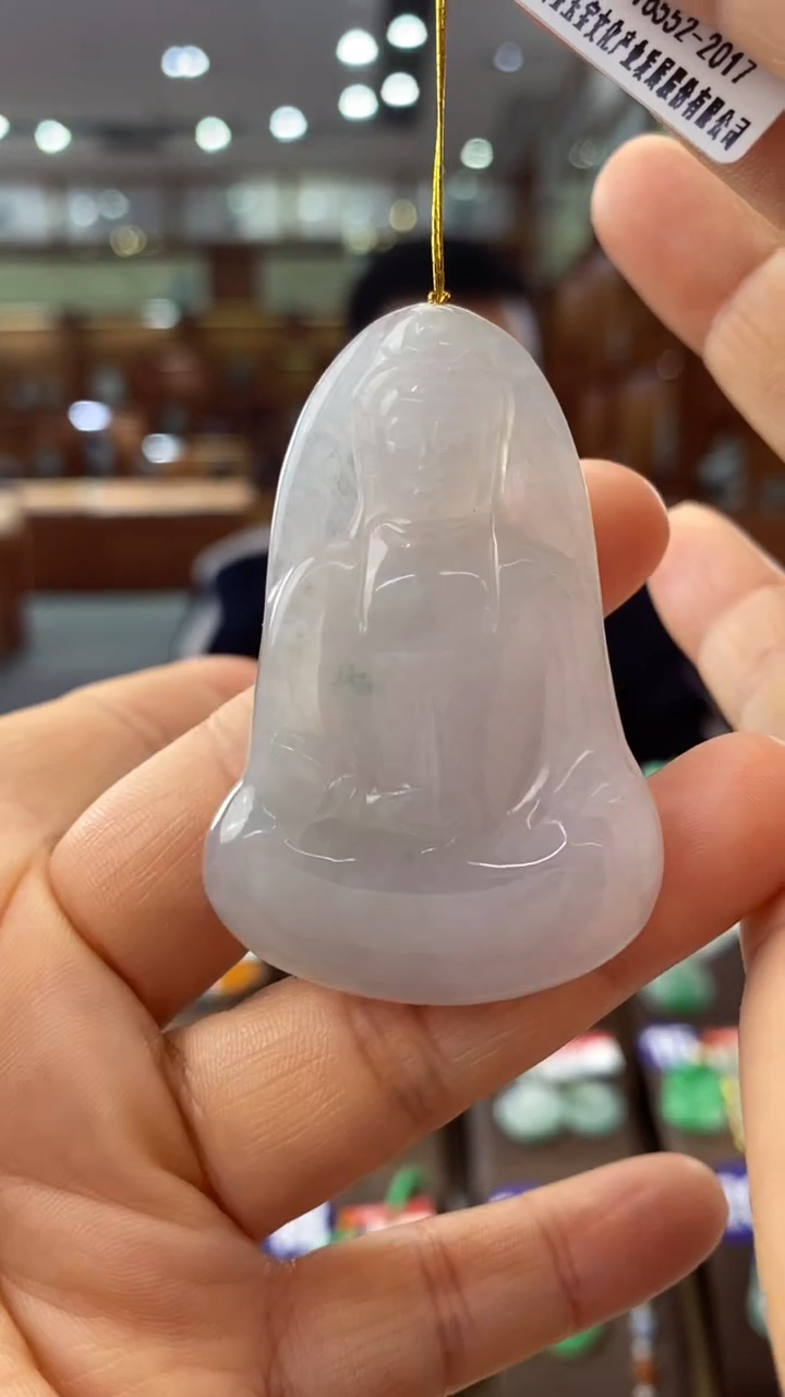 【闪购商品】翡翠颈饰未镶嵌观音