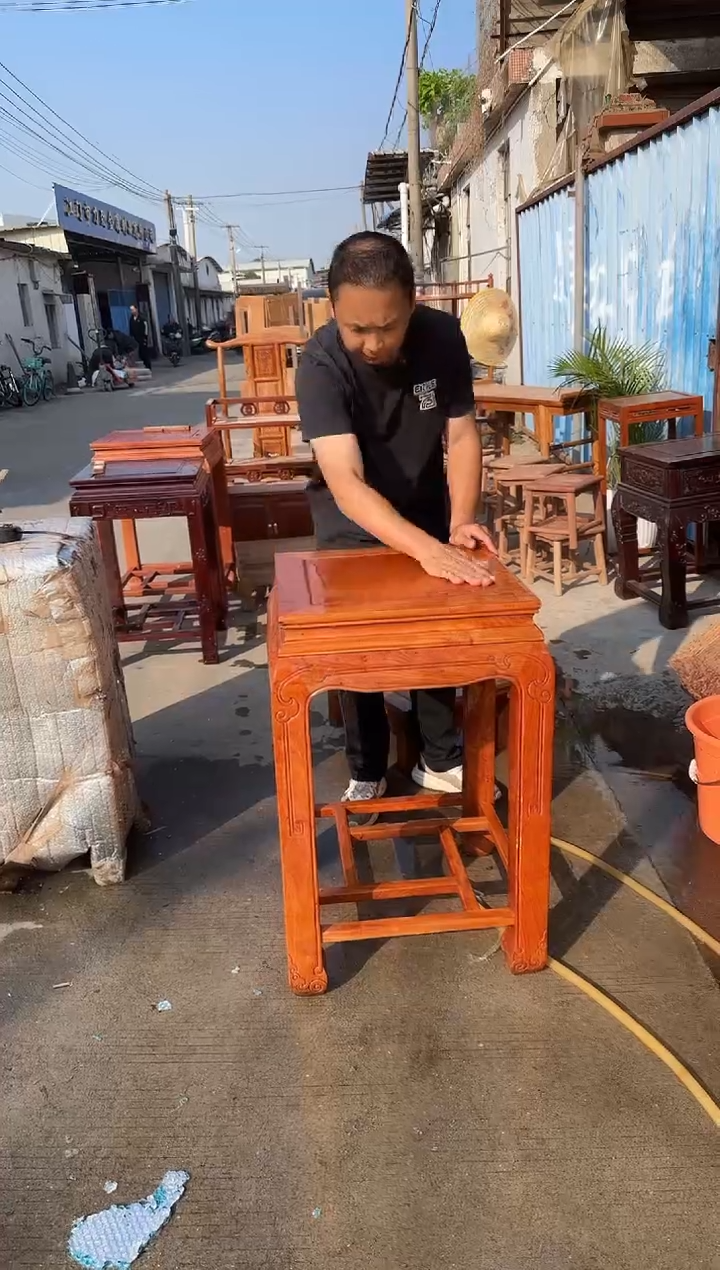 木（非红木类）D3沙发小几可放盆景花瓶奇石鱼缸有微瑕介意慎拍