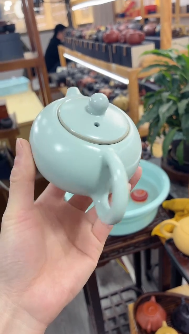 瓷片汝窑西施壶1