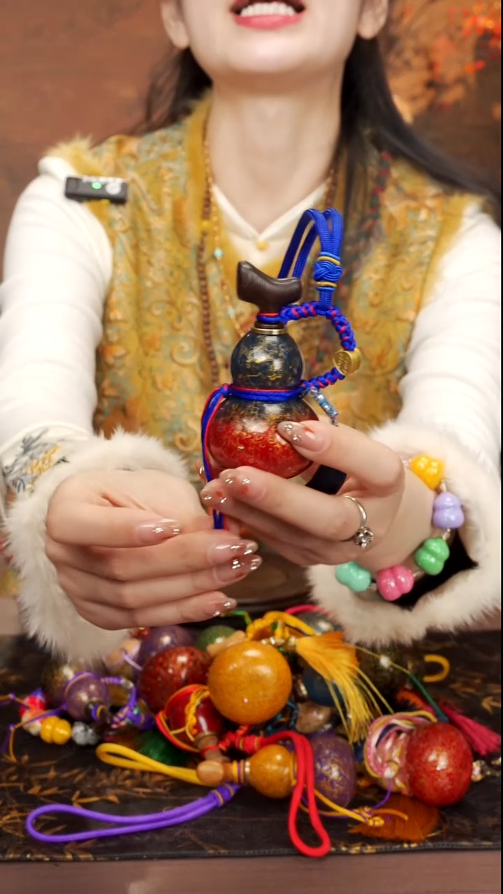 23 --大漆开口小葫芦--178