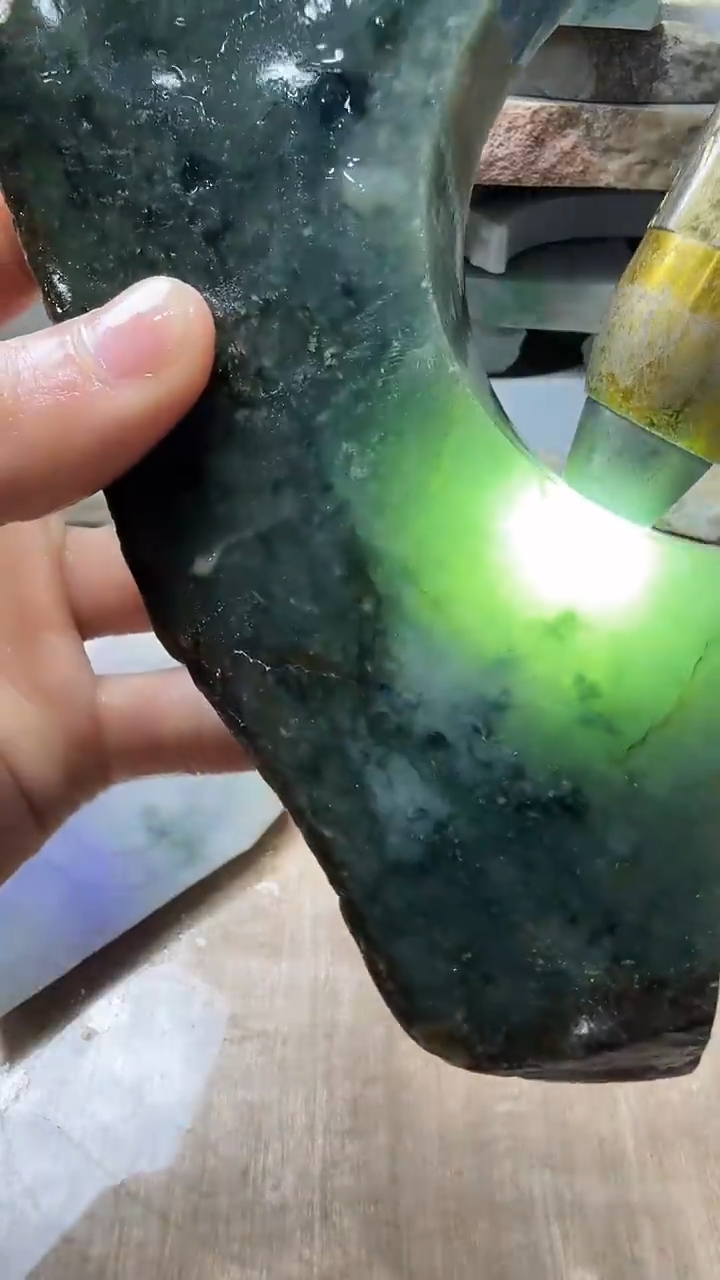 裸石翡翠天然翡翠A货花201