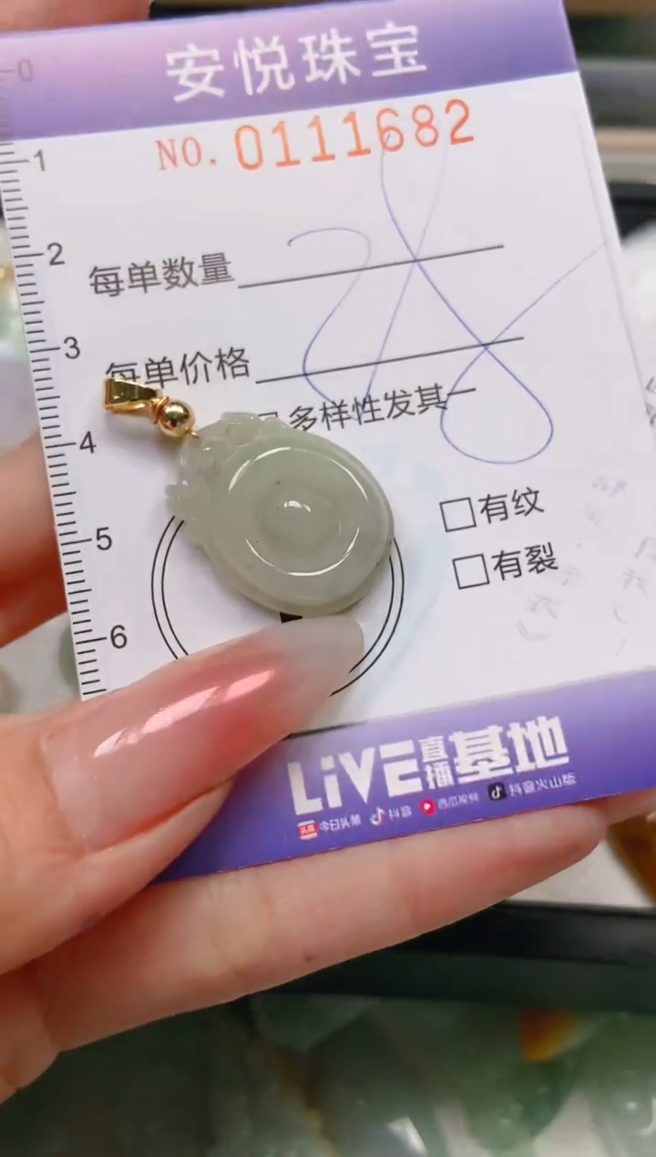 【闪购商品】翡翠颈饰未镶嵌闪购0111682