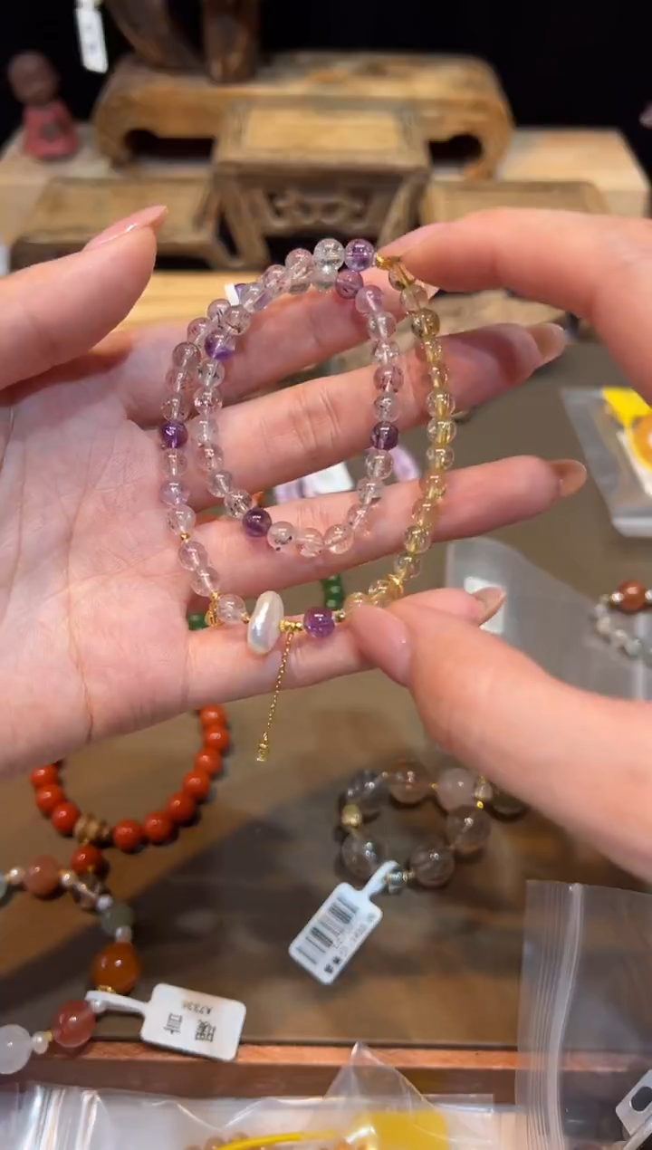 未镶嵌手链水晶手饰@@F6084