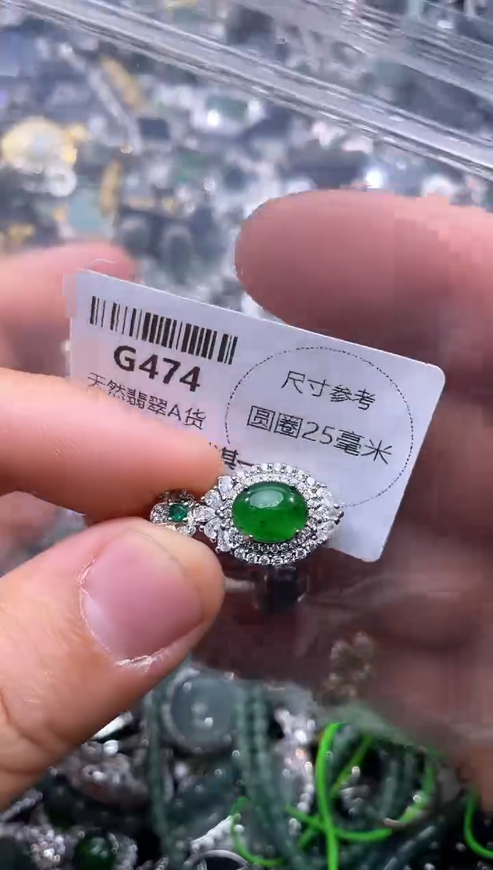 【闪购商品】翡翠颈饰未镶嵌G474吊坠