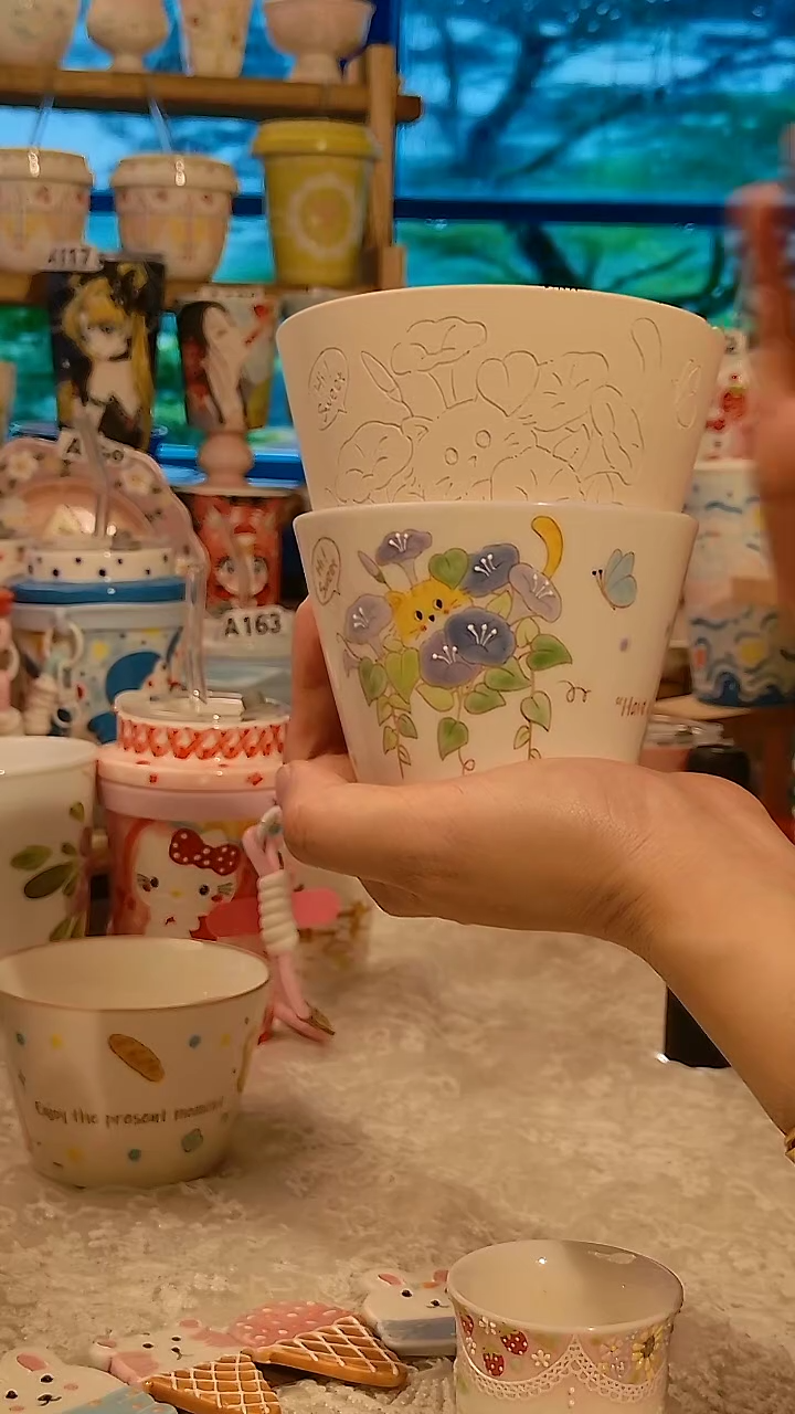陶瓷景德镇手绘陶瓷杯
