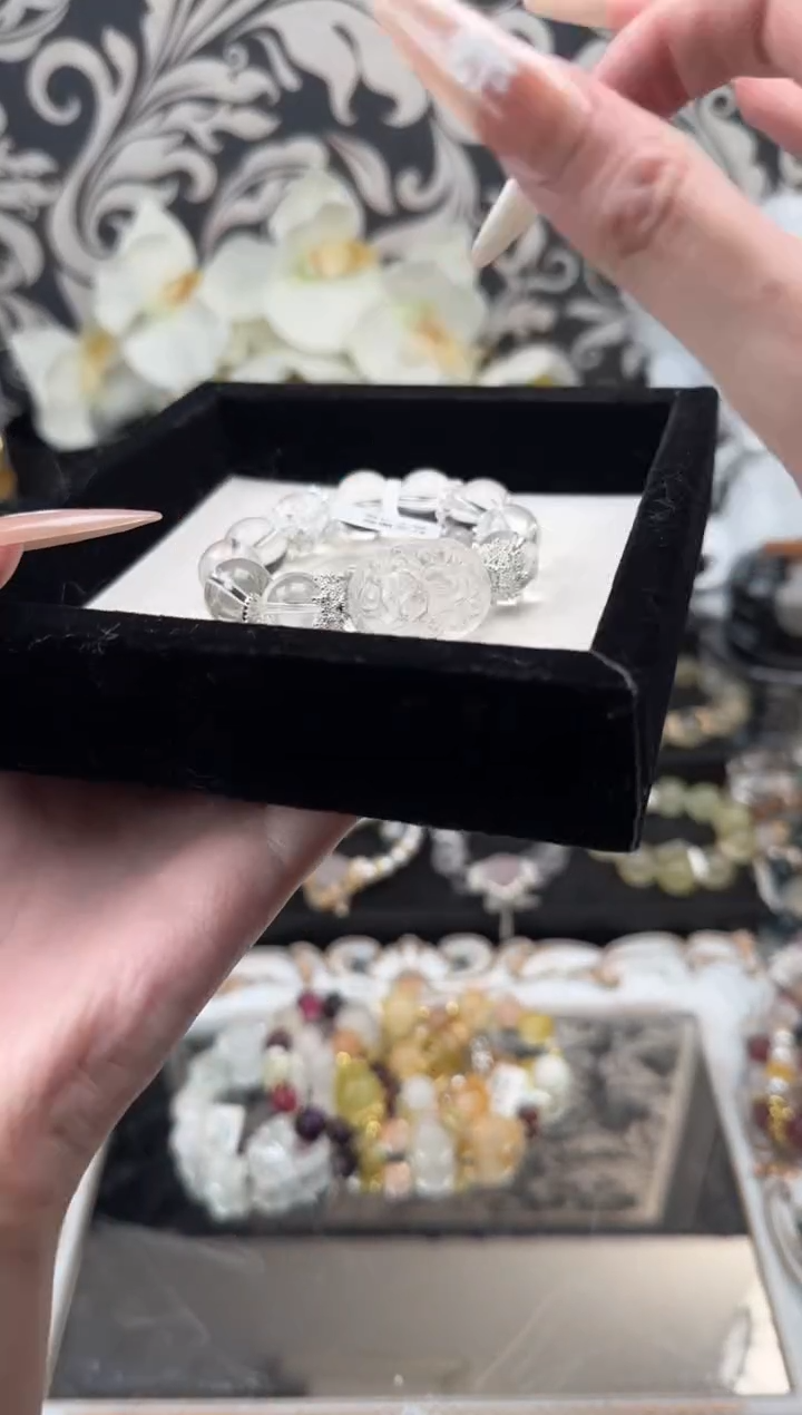 【闪购商品】水晶手链未镶嵌天然水晶 多样性发货