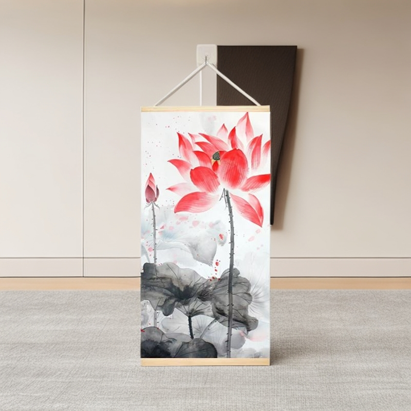 K2水墨风中式花鸟画挂画带字挂画多种款式可选