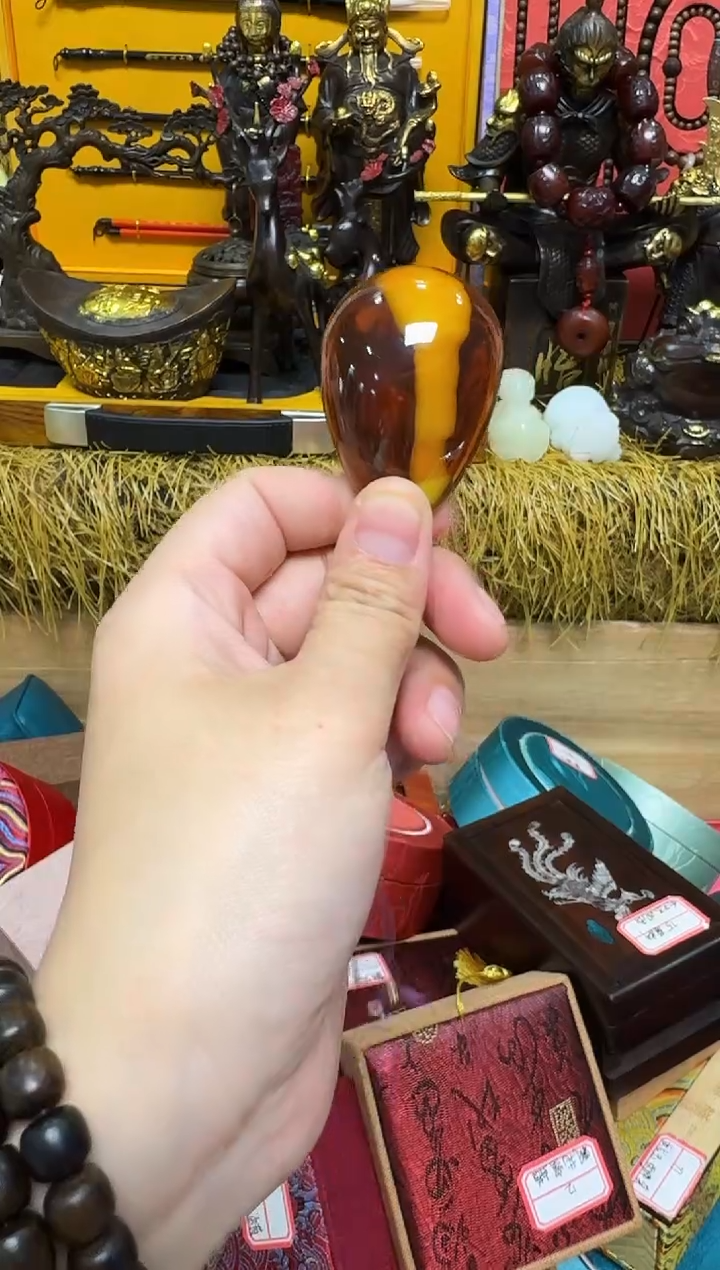 【闪购商品】琥珀颈饰未镶嵌艳艳专属精品链接229