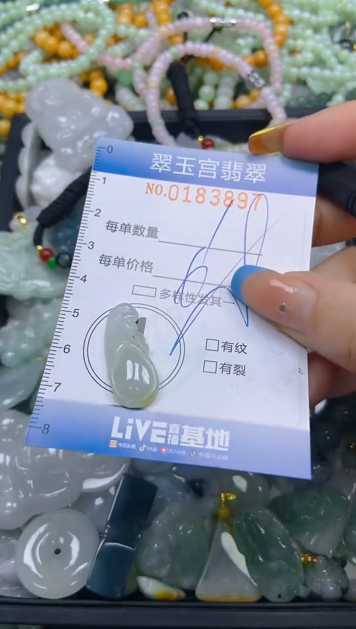 翡翠未镶嵌颈饰闪购0183897