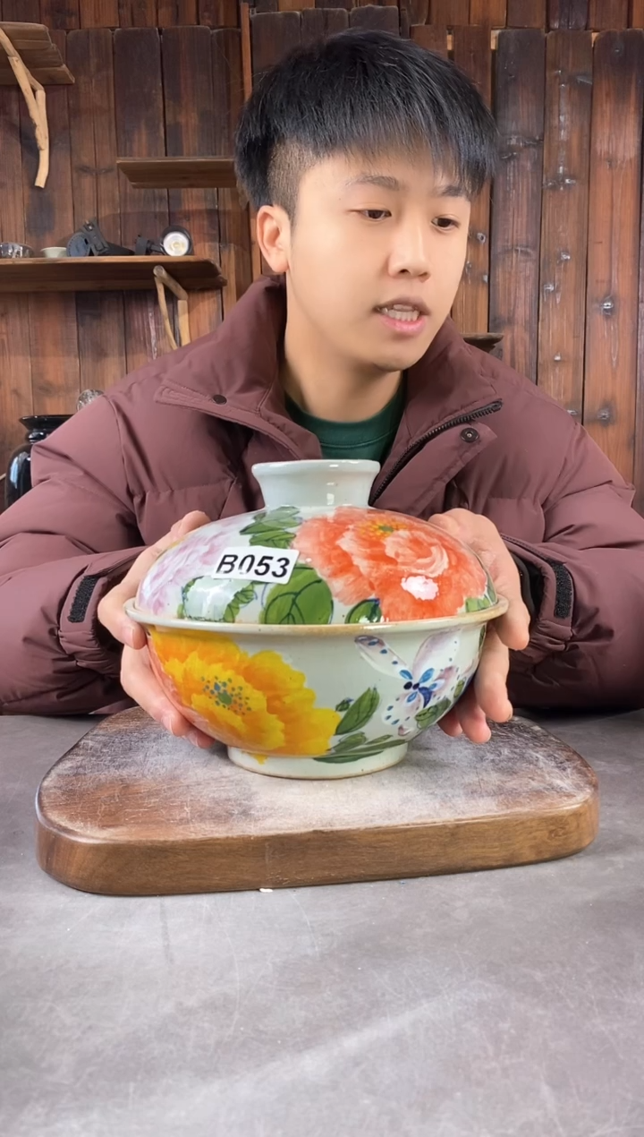 【闪购商品】碗053，开窑上新，新年快乐！