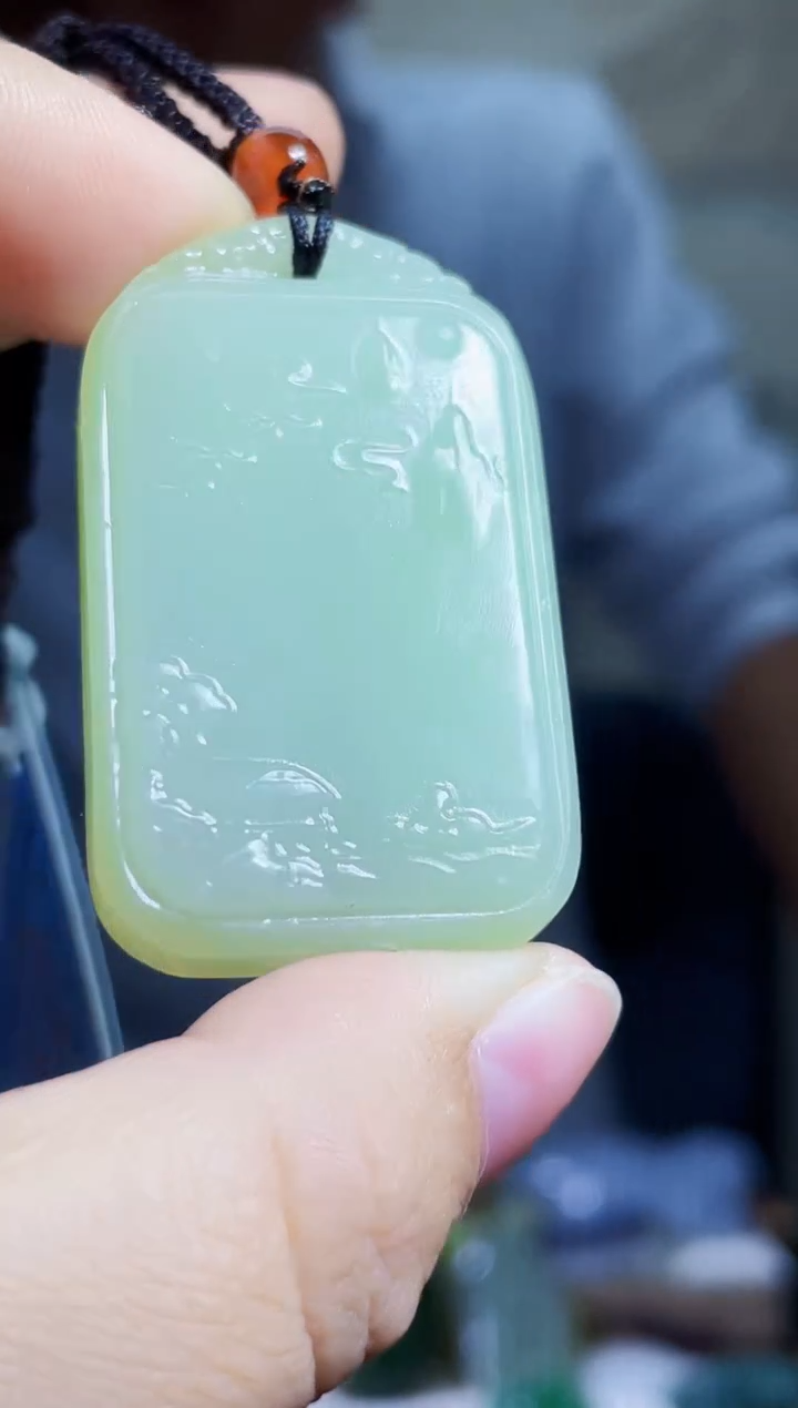 颈饰未镶嵌和田玉1