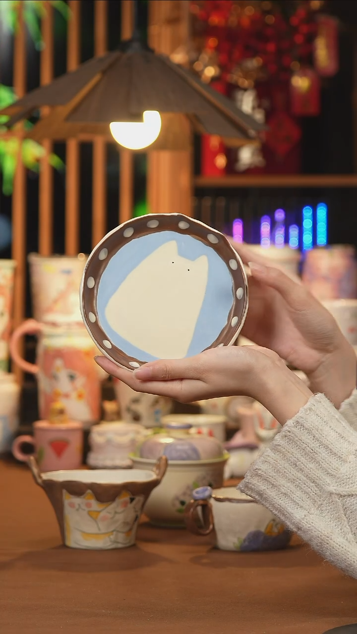 【闪购商品】摆件A832文创纯手工手绘