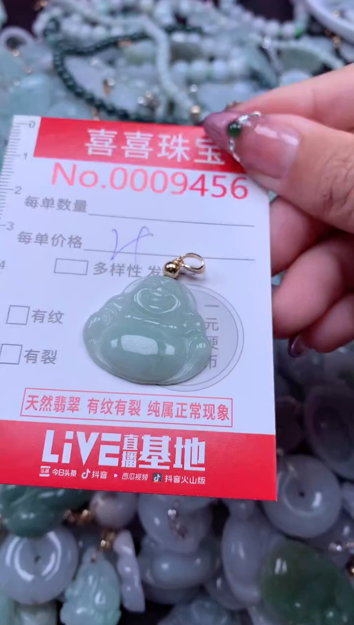 颈饰未镶嵌翡翠9456