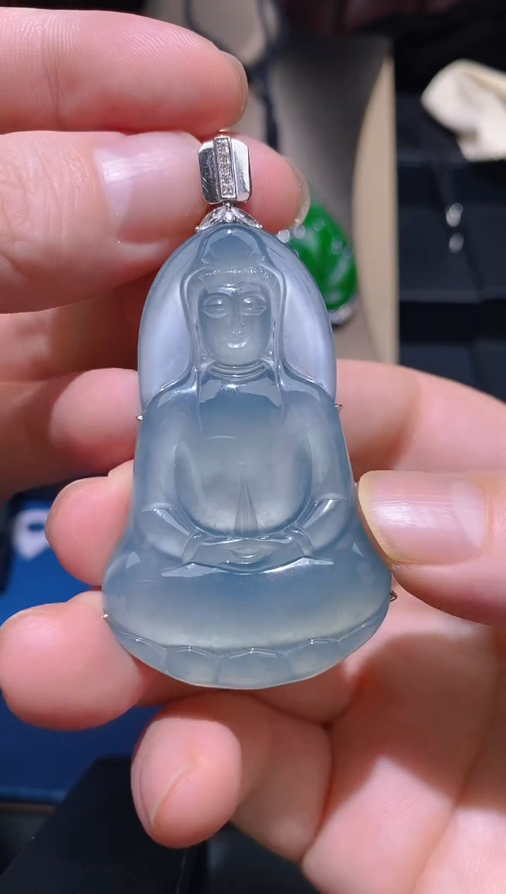 【闪购商品】翡翠颈饰未镶嵌天然A货翡翠A14