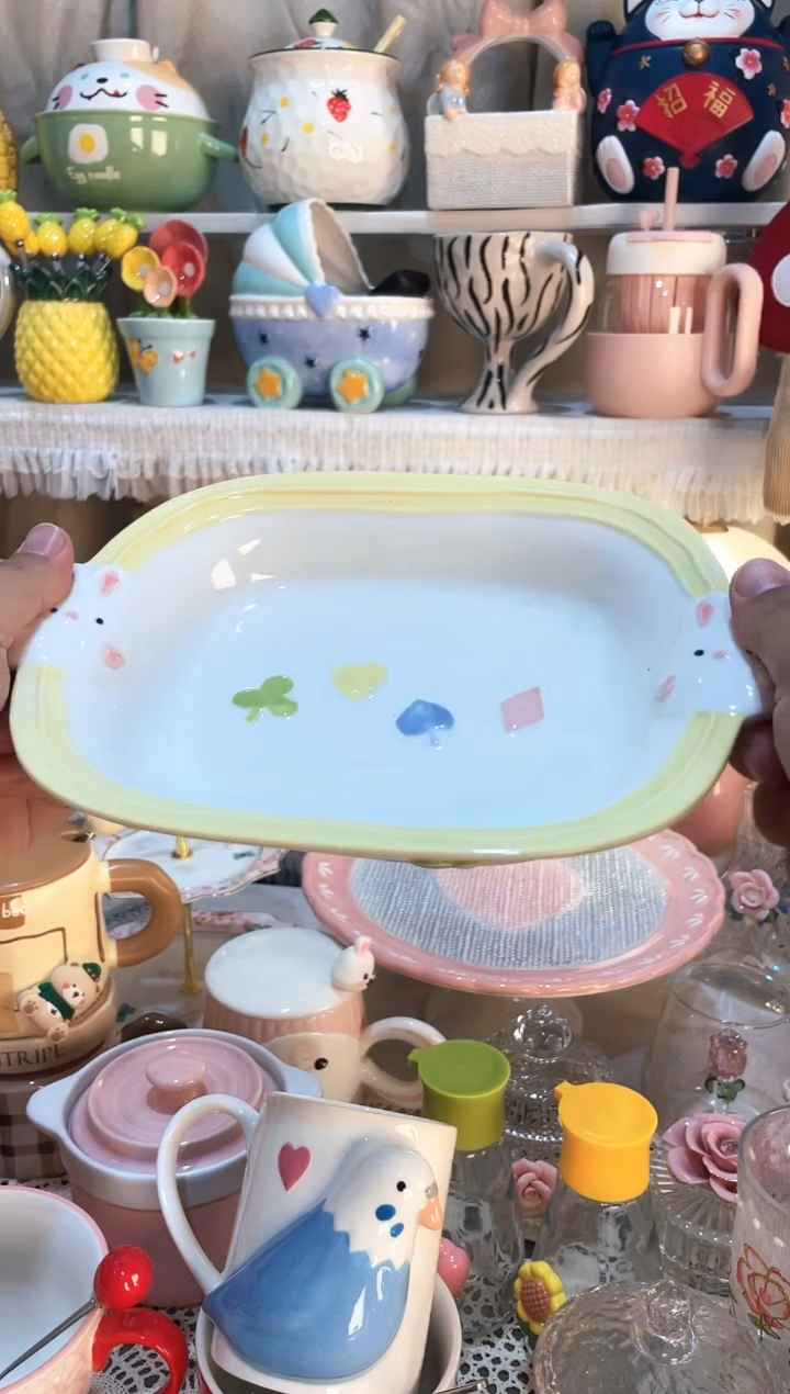 【闪购商品】瓷片长盘 质量好发货快放心拍