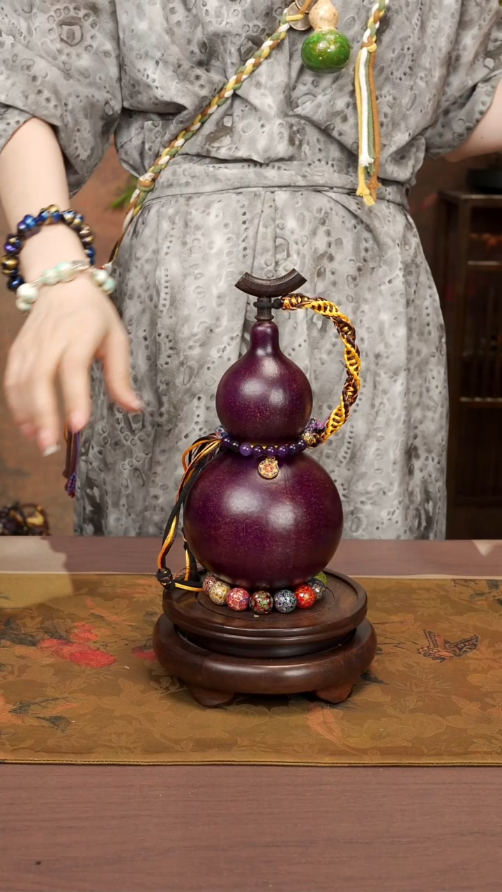 127易林精品大漆酒葫芦-----158