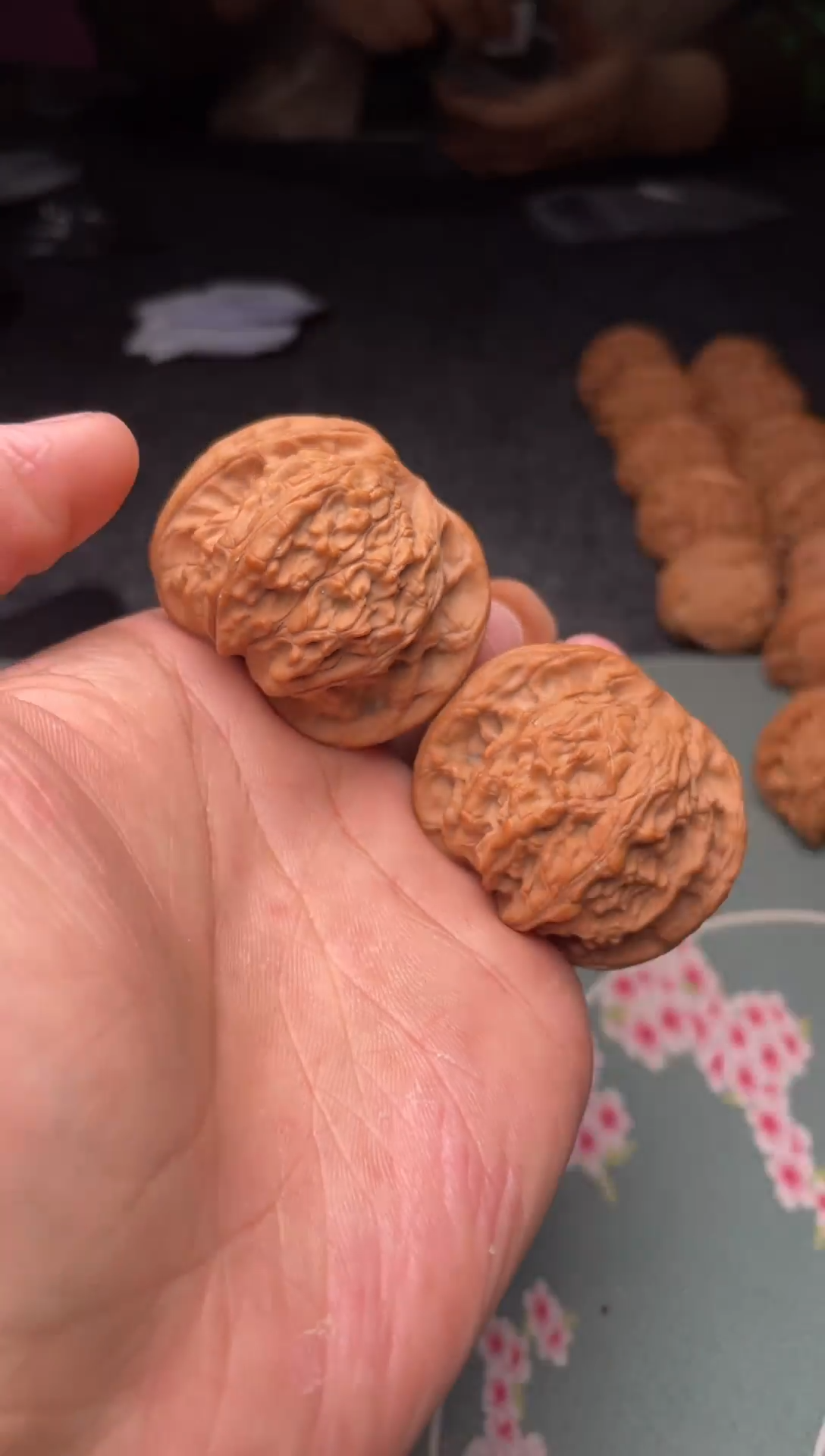 把件文玩核桃a300  平顶 42尺