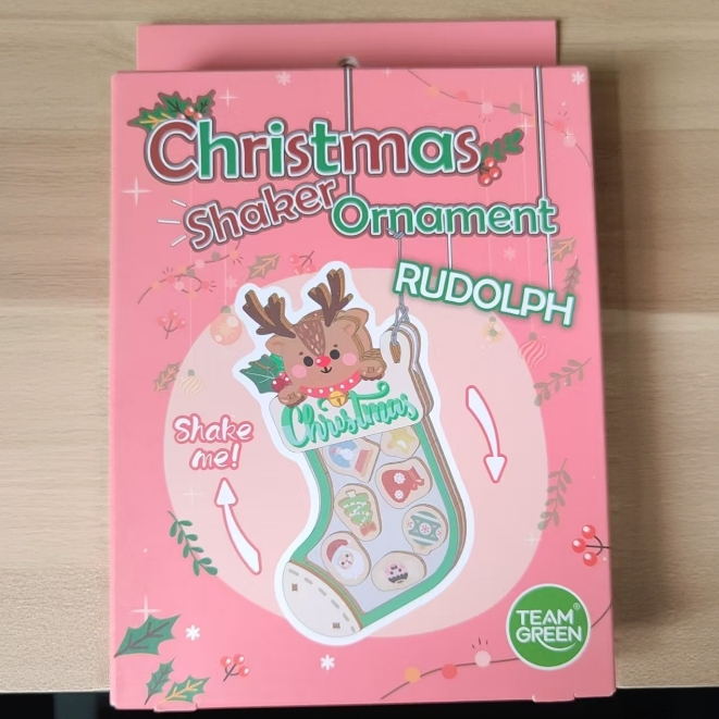 绿团-圣诞摇摆装饰（驯鹿）