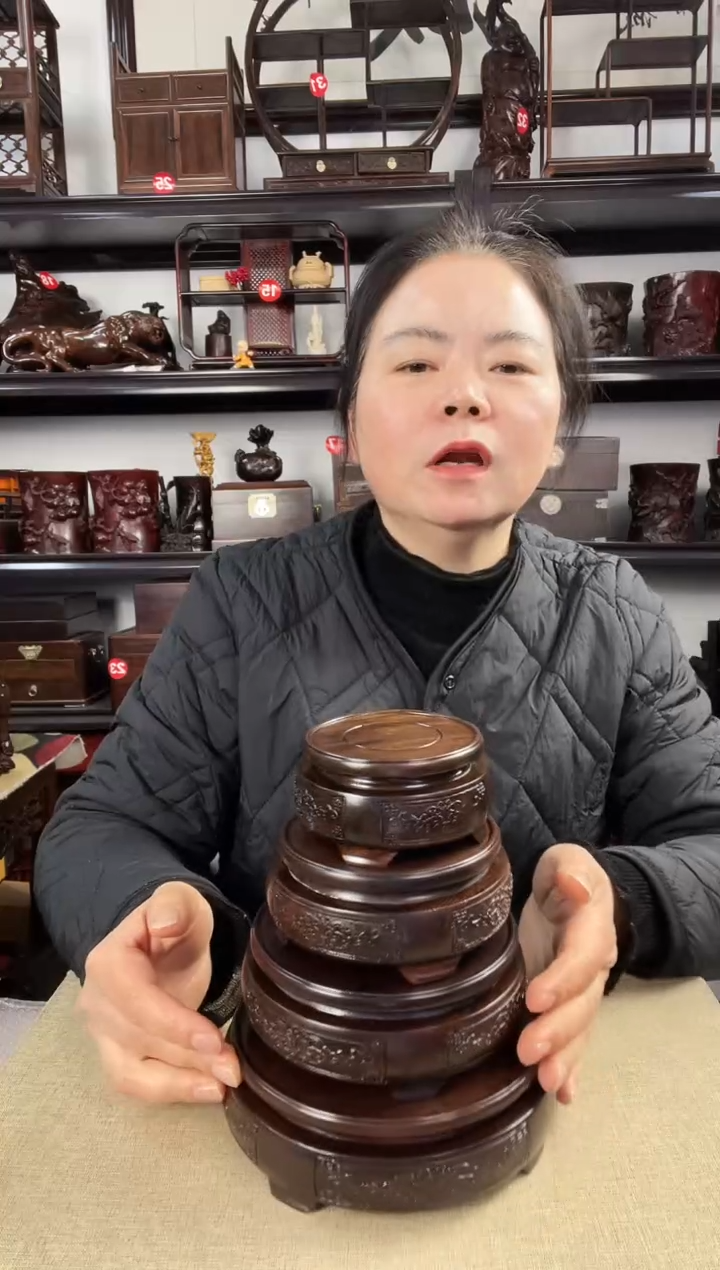 木电脑一套老李红木工艺品