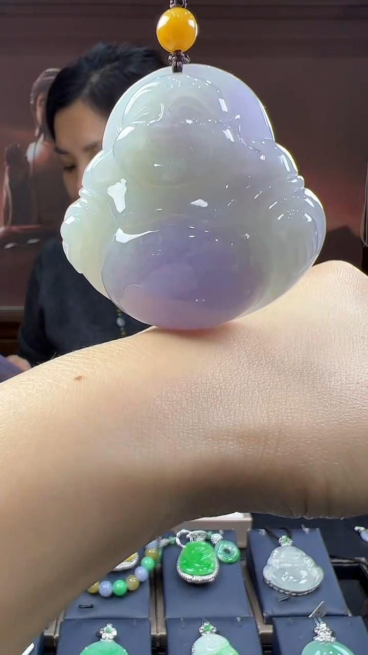 未镶嵌挂件翡翠佛公