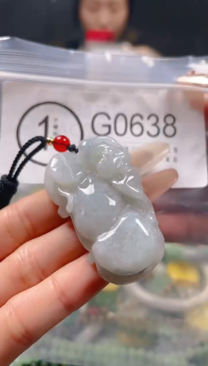 【闪购商品】翡翠颈饰未镶嵌/G/翡翠A货一图一物