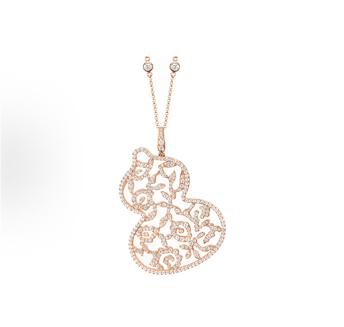 （撤柜未使用）福禄镂空diy造型链简约个性包邮LB