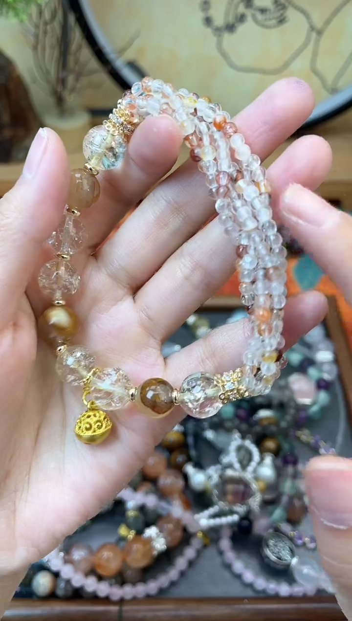 【闪购商品】水晶手链未镶嵌324手串