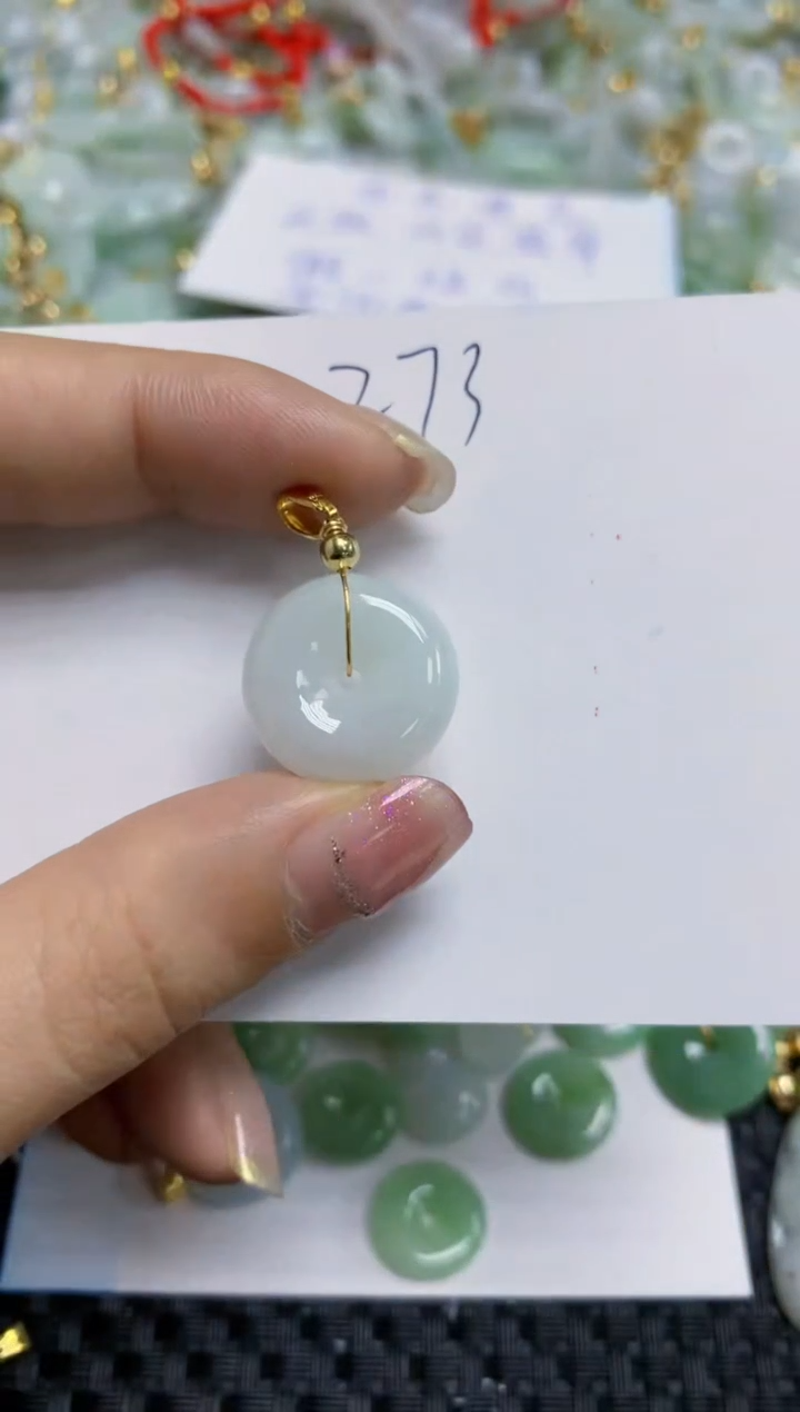 【闪购商品】翡翠颈饰合金   天然A货翡翠