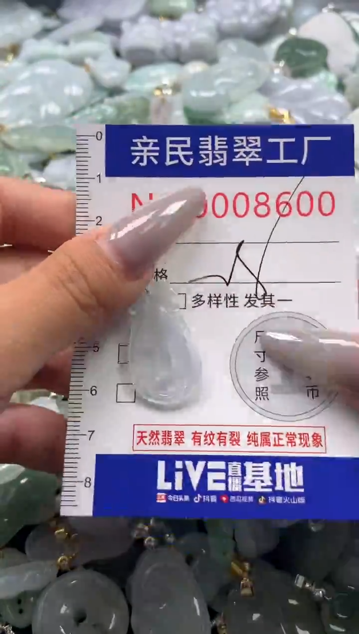 颈饰未镶嵌翡翠8600