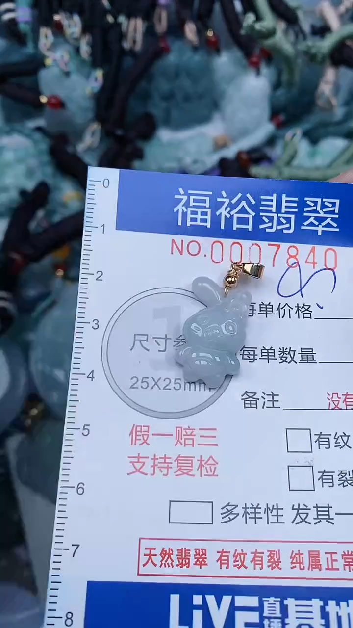 【闪购商品】翡翠颈饰未镶嵌...0007840