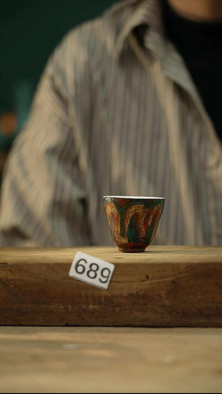 【闪购商品】瓷片新品设计师手作款 大漆手刷系列 小钱